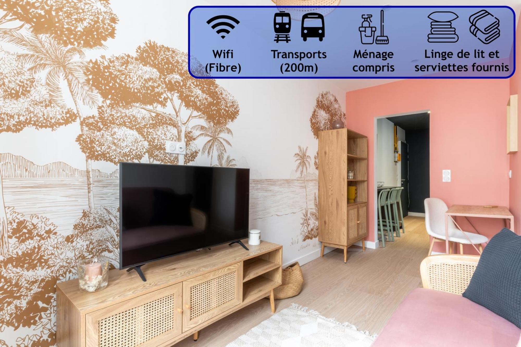 Appartement Elegant Proche Tramway & Centre-Ville 南特 外观 照片